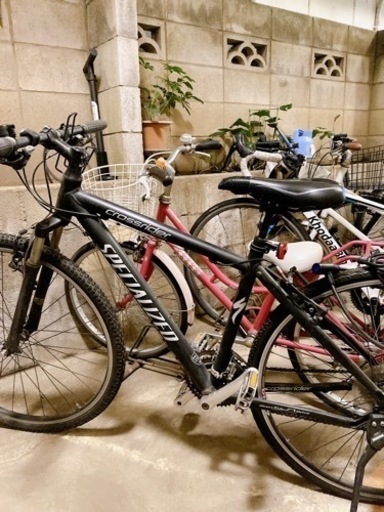 スペシャライズド　クロスライダー　クロスバイク　黒　東京都練馬区より