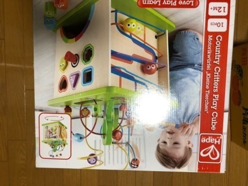 Hape(ハペ) カントリークリッターズプレイキューブ 