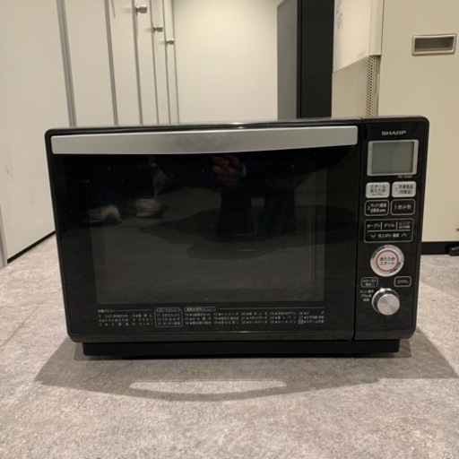 シャープ 過熱水蒸気オーブンレンジ 23L ブラック RE-SS8D-B