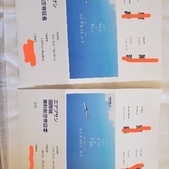 【価格交渉可】航空券往復×2【千歳/釜山】の画像