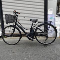 価格変更無し！！バッテリー容量5ah→8.7ahにUP！！電動アシスト自転車　ヤマハPAS ami 26型　Mブラック　充電器付きの画像