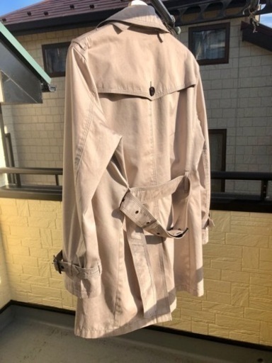 正規品 20万円超 美品 BURBERRY 大人気バーバリーブラックレーベル クリーニング済 高級感 トレンチコート 三陽商会 日本人