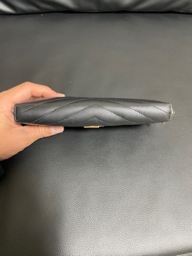 サンローラン 長財布 ほぼ未使用