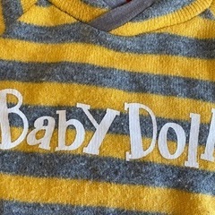 BABY DOLL 長袖　ニット　90cmの画像