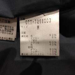 Human Woman ネイビー　コートの画像