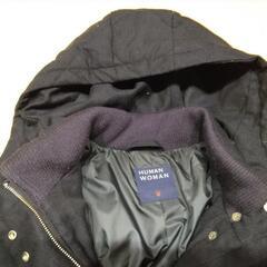 Human Woman ネイビー　コートの画像