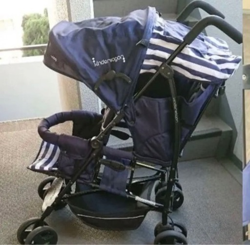 2人乗りベビーカー duoシティーhop