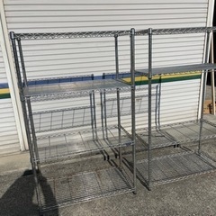 スチールラック　２台セットの画像