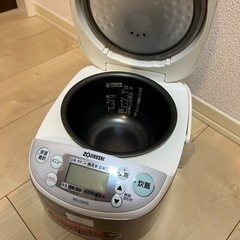 ZOJIRUSHI 炊飯器 3合炊き＆しゃもじセットの画像
