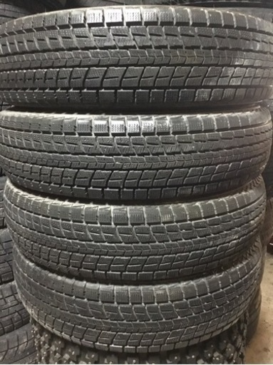 超バリ溝 ジムニー等 175/80R16 ダンロップ スタッドレスタイヤ 4本セット