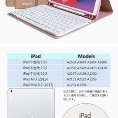 【新品・未使用】iPad カバーケース　ピンクの画像