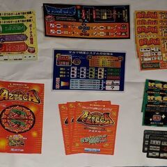 昔のパチスロの雑貨品の画像