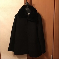 ユナイテッドアローズfacade green ウールファーコート...