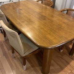 【決まりました】浜本工芸のダイニングテーブルの画像