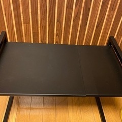 中古品 電子レンジとレンジ上ラックの画像