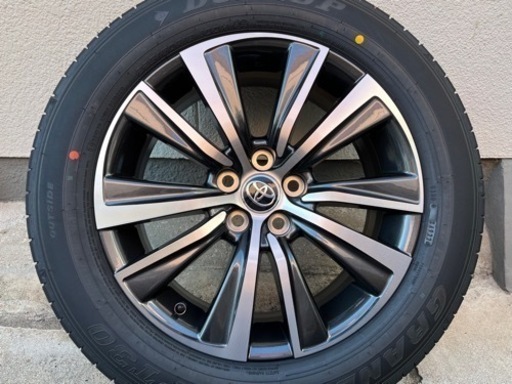 新車外しハリアー80系　タイヤ&ホイール　225/60R18 4本