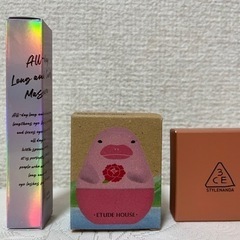 新品　韓国コスメセット　アイシャドウ　ブラウンマスカラ　ハンドクリーム