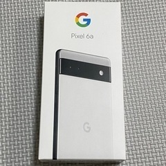 決まりました】Google Pixel 6a (新品・未使用)
