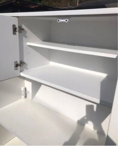 1/30まで《美品》大川家具 食器棚 キッチンボード