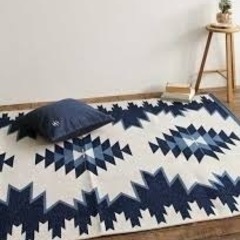 値下げしました！　ベイフロー　BF ラグ　カーペット　絨毯　ほぼ...