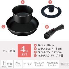 ⑯フライパン、鍋セットの画像