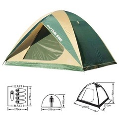 キャプテンスタッグ プレーナドームテント（5〜6人用）