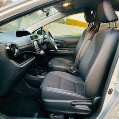 車検着き☆平成27年式☆トヨタ☆アクア☆グレード☆Ｘーアーバン☆ハイブリッド車☆保証書有り☆ハーフレザーシート☆乗って帰れますの画像