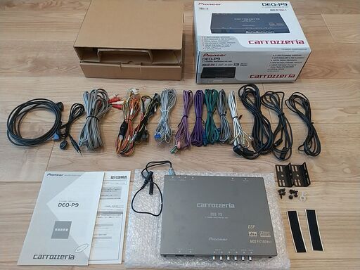 カロッツェリア AVシステムアップ 5.1chサラウンド DEQ-P9 50w×5chアンプ