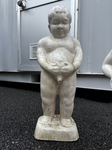小便小僧　2体　ビンテージ　兄弟のようで可愛い
