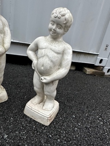 小便小僧　2体　ビンテージ　兄弟のようで可愛い