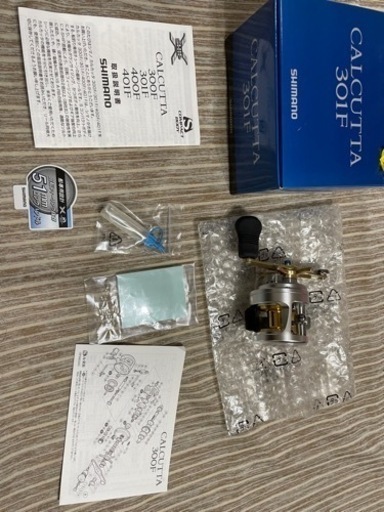 シマノ 12 カルカッタ F 301 リール　タイラバ　カワハギetc