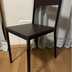ダイニングテーブル&椅子2つ