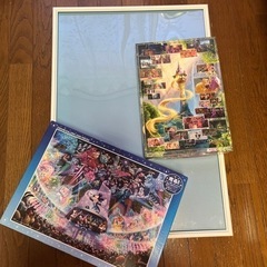 ディズニーパズル　2箱　フレームセット【車でお持ちすることもできる場合がございます】の画像