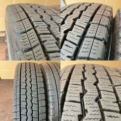 けっこう良いスタッドレス 155/80R14 2本／DL WINTERMAXX 8分,9分上 A4089-02の画像