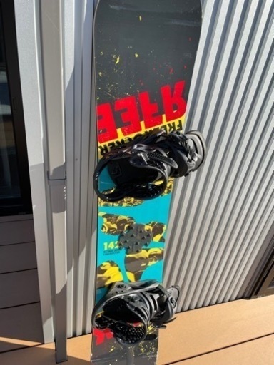 スノーボード、バインディングセット