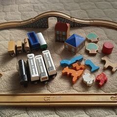 ブリオ等、木のおもちゃ色々セット