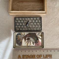 楊枝入れ　鯛模様の画像