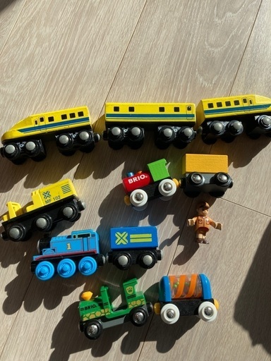 トーマス　ブリオ　木製電車