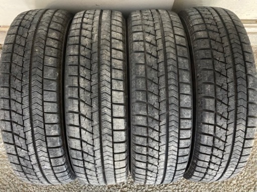 【19年製バリ山】155\65R13 VRX ブリザック 冬タイヤ アルミ４本