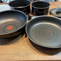 ティファール T-fal フライパン9点セット ガス火専用の画像