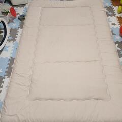 決定★セミダブル敷布団、羽毛布団　ミッキーカバー付★の画像