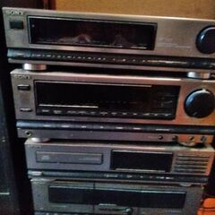 ジャンク品　コンポ