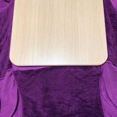 こたつ(おひとりさま用) 敷物＋こたつふとん付き