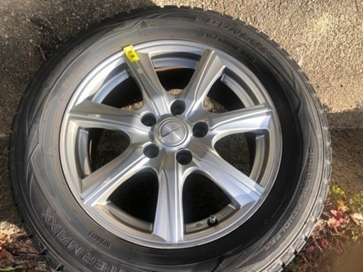 アルミ付きスタッドレスタイヤ　215/60R15