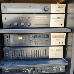 オーディオ、レコードデッキセットの画像