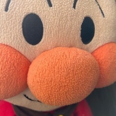 値下げしました！　アンパンマンのぬいぐるみ（約35センチ）　でんでん太鼓つけます。の画像