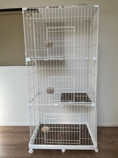 キャットケージ　３段　アイリスオーヤマ