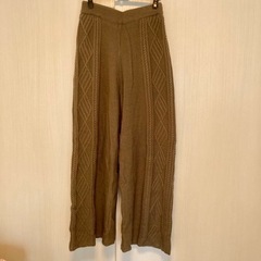 【Re:EDIT】ニットセットアップの画像