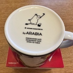 ARABIA ムーミンパパの旅マグカップの画像
