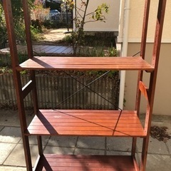 木製の組み立て式棚　決まりました